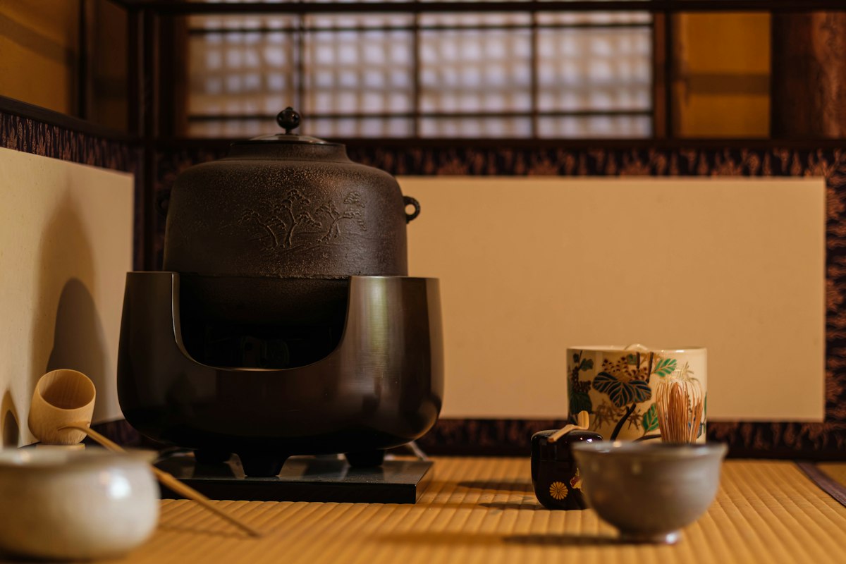 Oolong tea leaves